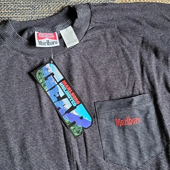 RARE 90s Marlboro Tee NWT L/XL - Picture 2 of 5